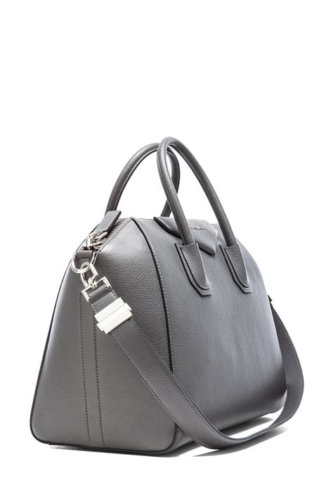 givenchy antigona medium dark grey|Givenchy antigona collection.